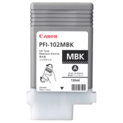 Струйный картридж Canon PFI-102 MBK матовый черный, 130 мл, для Canon imagePROGRAF iPF500/iPF510/iPF600/IPF605/IPF610/IPF650/IPF655/iPF700/IPF710/iPF720/IPF750/IPF755/iPF760/iPF765/LP17