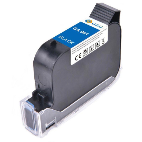 Струйный картридж G&G GA-001BK черный пигментный, 42 мл, для G&G GG-HH1001B/GG-HH1001A