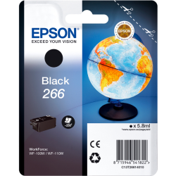 Струйный картридж Epson T2661 черный, 250 стр., для Epson WorkForce WF-100W/WF-100
