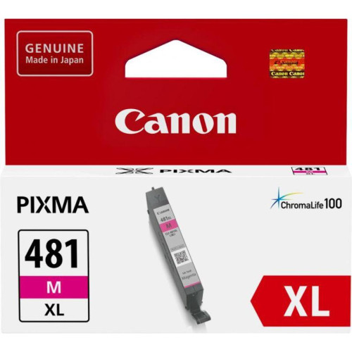 Струйный картридж Canon CLI-481XLM пурпурный, 8.3 мл, для Canon PIXMA TS6140/TS8140TS/TS9140/TR7540/TR8540