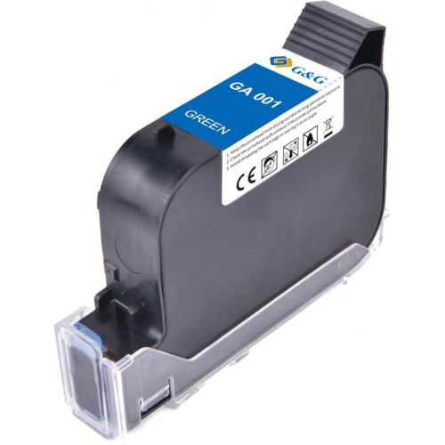 Струйный картридж G&G GA-001G зеленый, 42 мл, для G&G GG-HH1001
