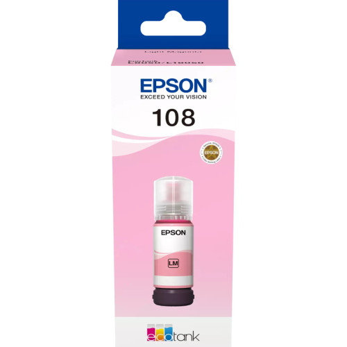 EPSON 108 LIGHT MAGENTA INK