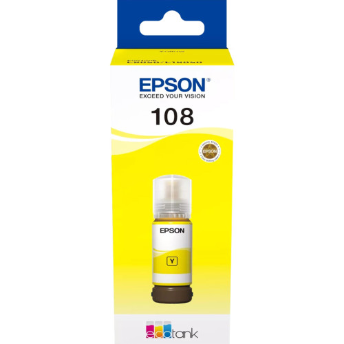 EPSON 108 YELLOW INK