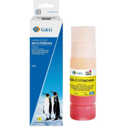 Чернила G&G GG-C13T06C44A №112 желтый пигментный, 70 мл, для Epson L6550/6570/11160/15150/15160