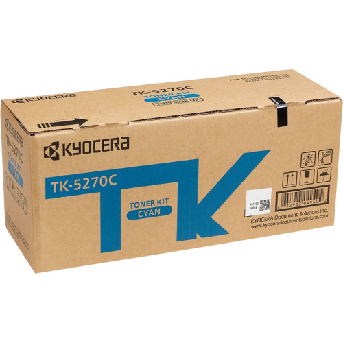 Toner Cartridge Kyocera TK-5270C (6K)