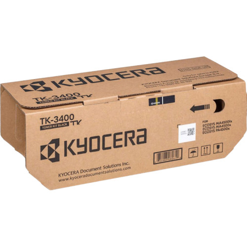 Black Toner Cartridge  for Kyocera ECOSYS PA4500x Printers (12,500 Pages)