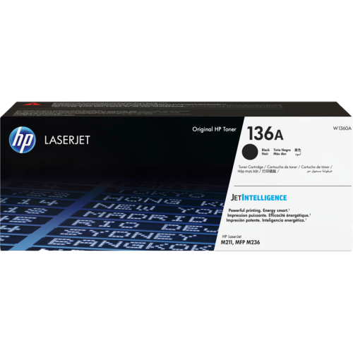 HP 136A Black Original LaserJet Toner Cartridge