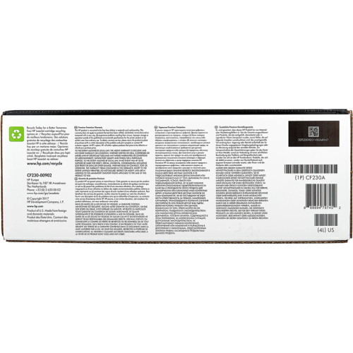 HP 30A Black Original LaserJet Toner Cartridge (CF230A)