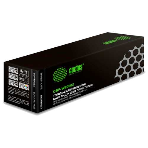 Тонер-картридж Cactus 415X черный, 7500 стр., для HP LaserJet M454/MFP M479 (CSP-W2030X)