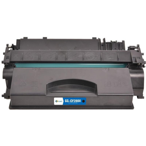 Тонер-картридж G&G GG-CF280X черный, 6900 стр., для HP LaserJet P2035/P2055d/Pro 400 M401/MFP M425