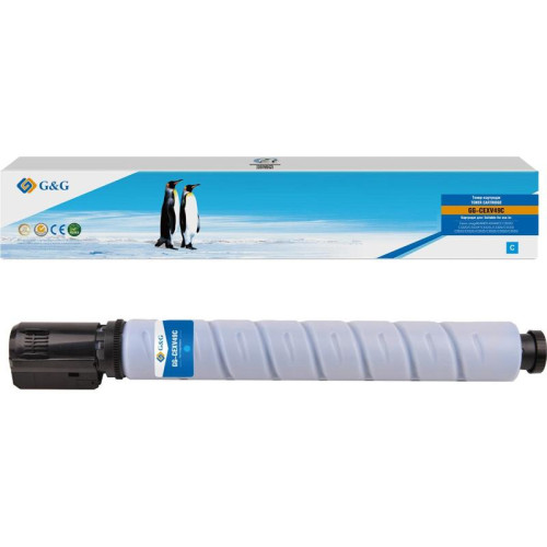 Картридж лазерный G&G GG-CEXV49C C-EXV49 C голубой (19000стр.) для Canon imageRUNNER ADVANCE C3020/C3320/C3320F/C3320L/C3325