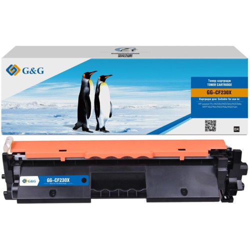 Тонер-картридж G&G GG-CF230X черный, 3500 стр., для HP LaserJet Pro M203d/M203dn/M203dw/MFP M227fdn/M227fdw/M227sdn