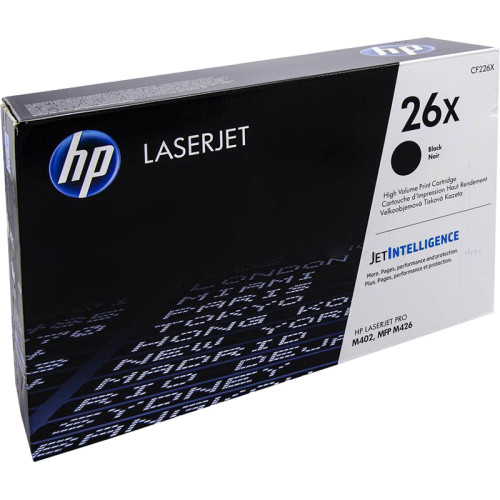 HP 26X High Yield Black Original LaserJet Toner Cartridge