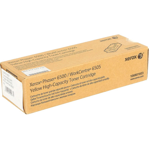 P6500/WC6505 Yellow Hi-cap cartr.,2.5K