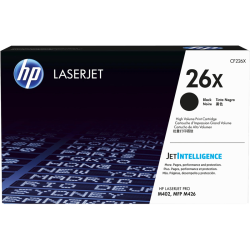 HP 26X High Yield Black Original LaserJet Toner Cartridge