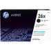 HP 26X High Yield Black Original LaserJet Toner Cartridge