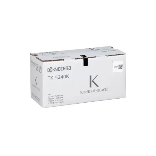 Kyocera TK-5240K, 4000 pages for Kyocera P5026cdn/cdw, M5526cdn/cdw, Black