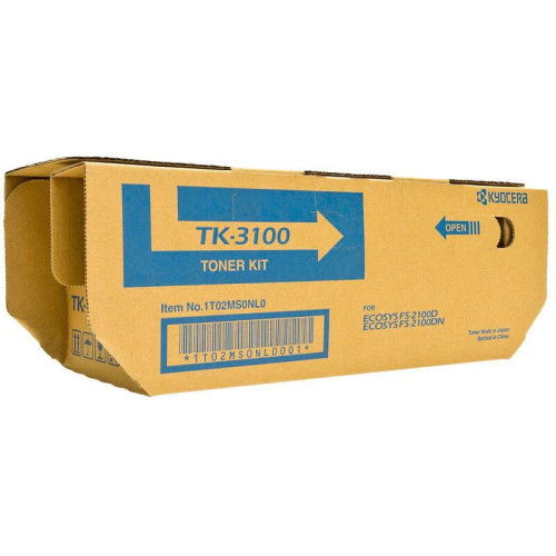 Toner Cartridge Kyocera TK-3100 12 500 pages for FS-2100D, FS-2100DN, ECOSYS M3040dn, ECOSYS M3540dn