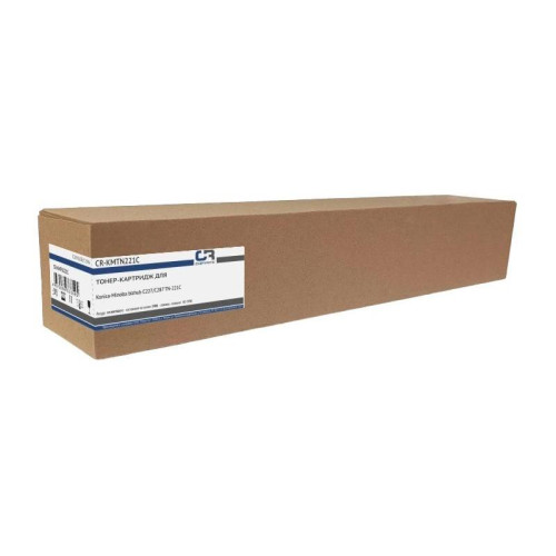 Картридж лазерный CopyRite CR-KMTN221C TN-221C голубой (21000стр.) для Konica Minolta bizhub C227/C287