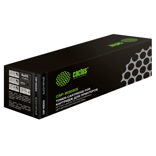 -/ Картридж лазерный Cactus CSP-W2030X черный (7500стр.) для HP LJ M454/MFP M479
