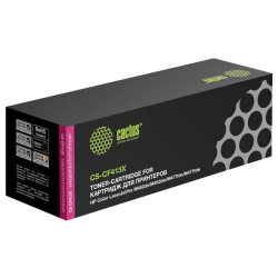 Картридж лазерный Cactus CS-CF413X CF413X пурпурный (5000стр.) для HP HP CLJ Pro M452dn/M452dw/M477fdn/M477fdw