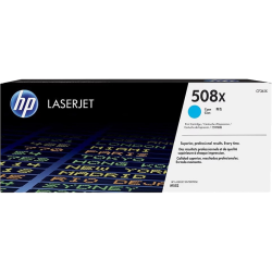 Тонер-картридж HP 508X голубой, 9500 стр., для HP LaserJet Enterprise M552