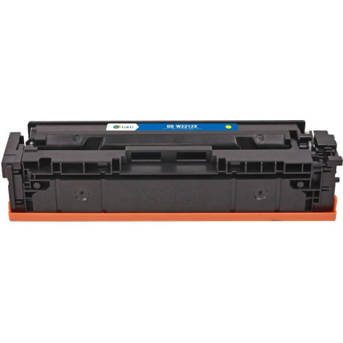 Тонер-картридж G&G GG-W2212X желтый, 2450 стр., для HP M255/MFP M282/M283