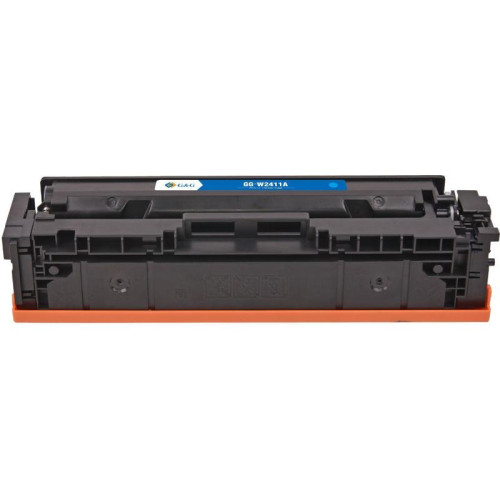 Тонер-картридж G&G GG-W2411A голубой, 850 стр., для HP Color LaserJet Pro M155/MFP M182nw/M183fw