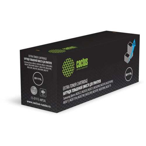 Картридж лазерный Cactus CS-D111L-MPSXL MLT-D111L черный (5000стр.) для Samsung Xpress M2022/M2020/M2021/M2020W/M2070/M2070FW/M2071/M2071FH/M2021W/M2022W/M2070F/M2070W/M2071F