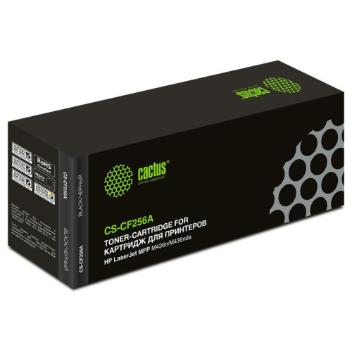 Тонер-картридж Cactus CS-CF256A черный, 7400 стр., для HP LaserJet MFP M436n/M436nda