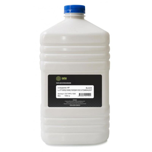 Тонер Cactus CS-THPU-1000 черный, 1000 гр., для HP Universal