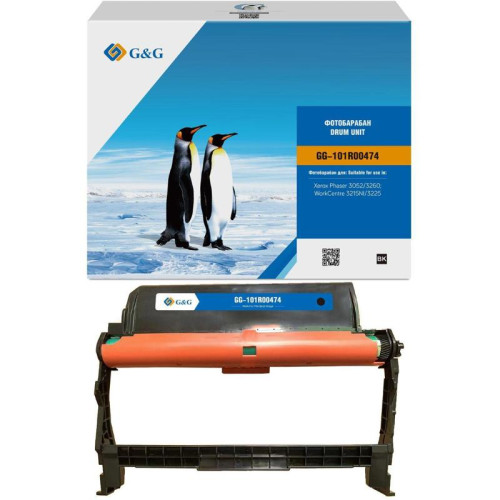Блок фотобарабана G&G GG-101R00474 голубой, 10000 стр., для Xerox Phaser 3052/3260 WorkCentre 3215/3225