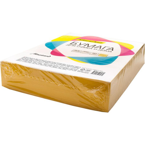 Бумага Silwerhof IG50 A4/80г/м2/500л./горчичный