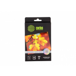 Фотобумага Cactus Prof CS-HGA626020 10x15/260г/м2/20л./белый глянцевое для струйной печати