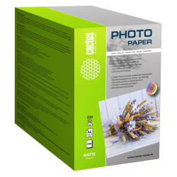 Фотобумага Cactus CS-MA6230500 A6/230г/м2/500л./белый матовое для струйной печати