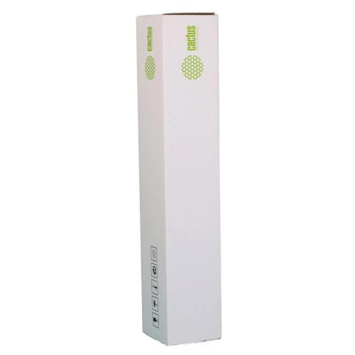 Бумага Cactus CS-LFP80-620175 A1+ 620мм-175м/80г/м2/белый CIE171% инженерная бумага втулка:76.2мм (3