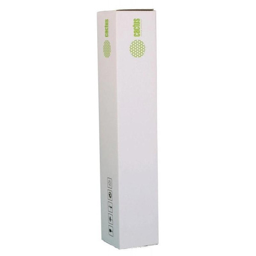 Бумага Cactus CS-LFP80-594175 A1 594мм-175м/80г/м2/белый CIE171% инженерная бумага втулка:76.2мм (3