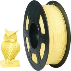 -/ Филамент NVPRINT PLA+ Lemon yellow для 3D печати диаметр 1.75мм  длина 330 метров  масса 1 кг