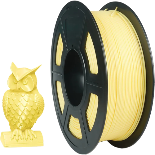-/ Филамент NVPRINT PLA+ Lemon yellow для 3D печати диаметр 1.75мм  длина 330 метров  масса 1 кг