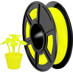 -/ Филамент NVPRINT TPU Yellow для 3D печати диаметр 1.75мм  длина 165 метров  масса 0,5 кг