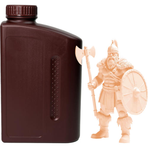 -/ Фотополимерная водовымываемая смола NVPRINT Water Washable Resin Beige  1 кг