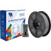-/ Филамент NVPRINT PLA  Grey для 3D печати диаметр 1.75мм  длина 330 метров  масса 1 кг