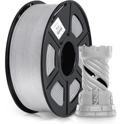 Пластик для принтера 3D Cactus CS-3D-PLA-1KG-SILVER PLA d1.75мм 1кг L326м 1цв.