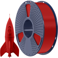 -/ Филамент NVPRINT PLA High Speed Red для 3D печати диаметр 1.75мм  длина 330 метров  масса 1 кг