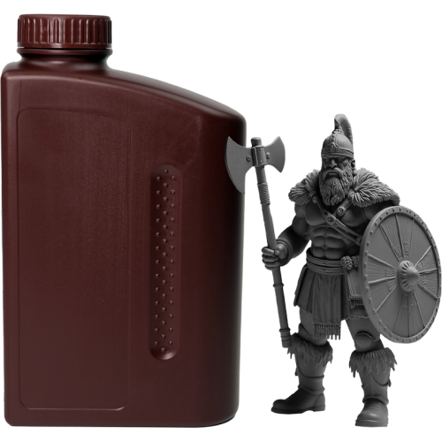 -/ Фотополимерная смола NVPRINT High Temp Resin Black для 3D печати 1 кг (бут)