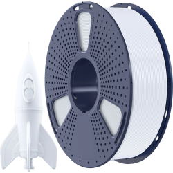 -/ Филамент NVPRINT PLA High Speed White для 3D печати диаметр 1.75мм  длина 330 метров  масса 1 кг