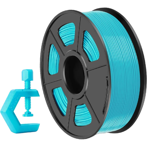 -/ Филамент NVPRINT PETG Cyan для 3D печати диаметр 1.75мм  длина 330 метров  масса 1 кг