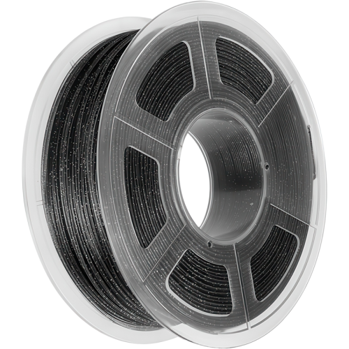 -/ Филамент NVPRINT PLA Twinkling Black для 3D печати диаметр 1.75мм  длина 330 метров  масса 1 кг