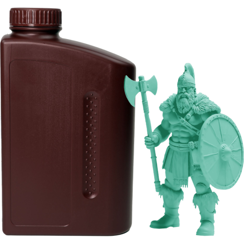 -/ Фотополимерная смола NVPRINT ABS Like Resin Green для 3D печати 1 кг (бут)