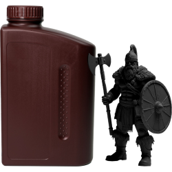 -/ Фотополимерная смола NVPRINT высокой детализации 14K Standard Resin Black   для 3D печати 1 кг (бут)